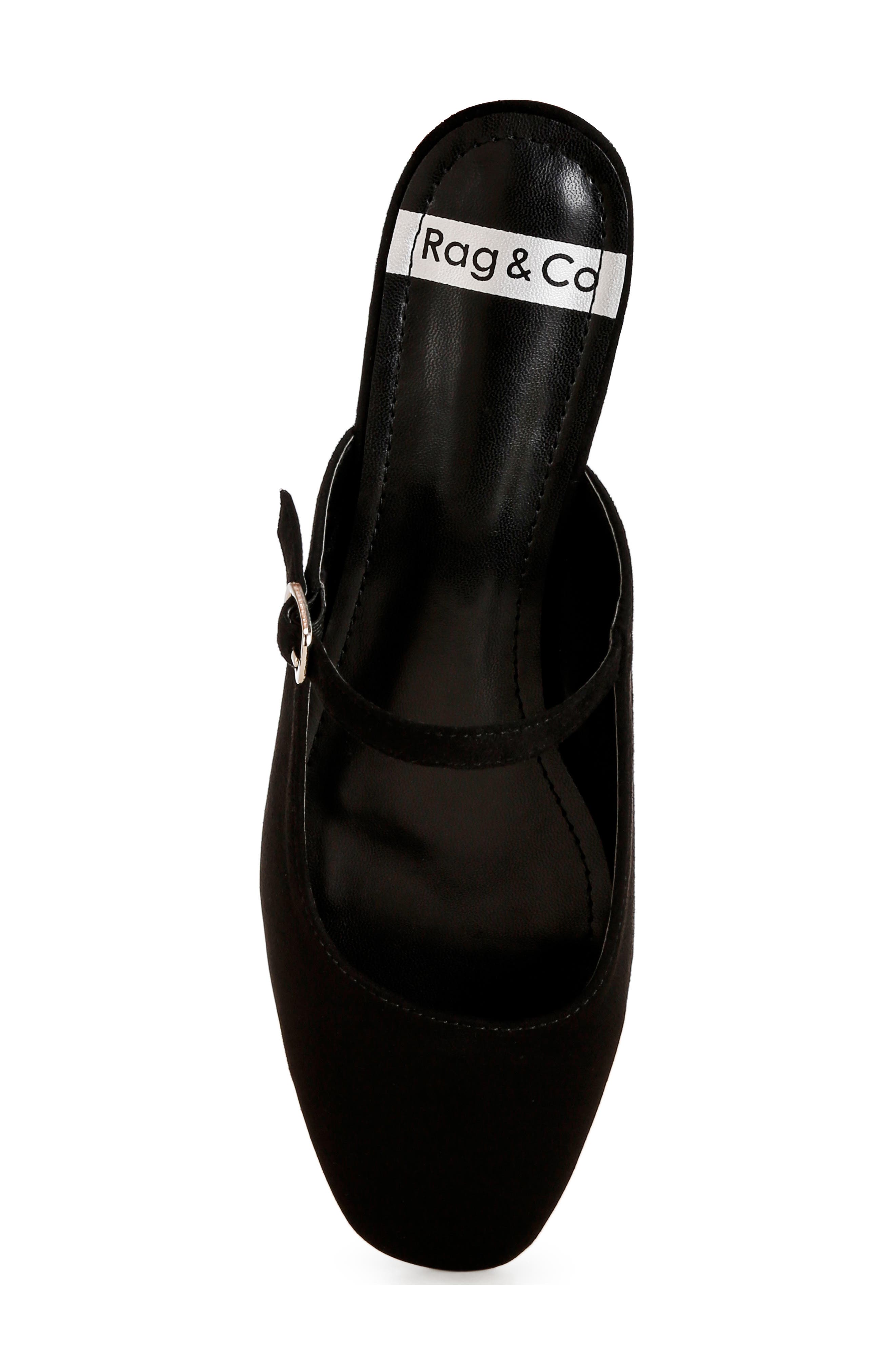 Dublish Snake Embossed Faux Leather Mule, Alternate, color, BLACK SUEDE