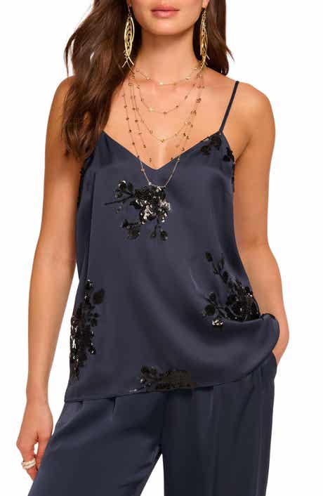 Sandra Embellished Satin Camisole