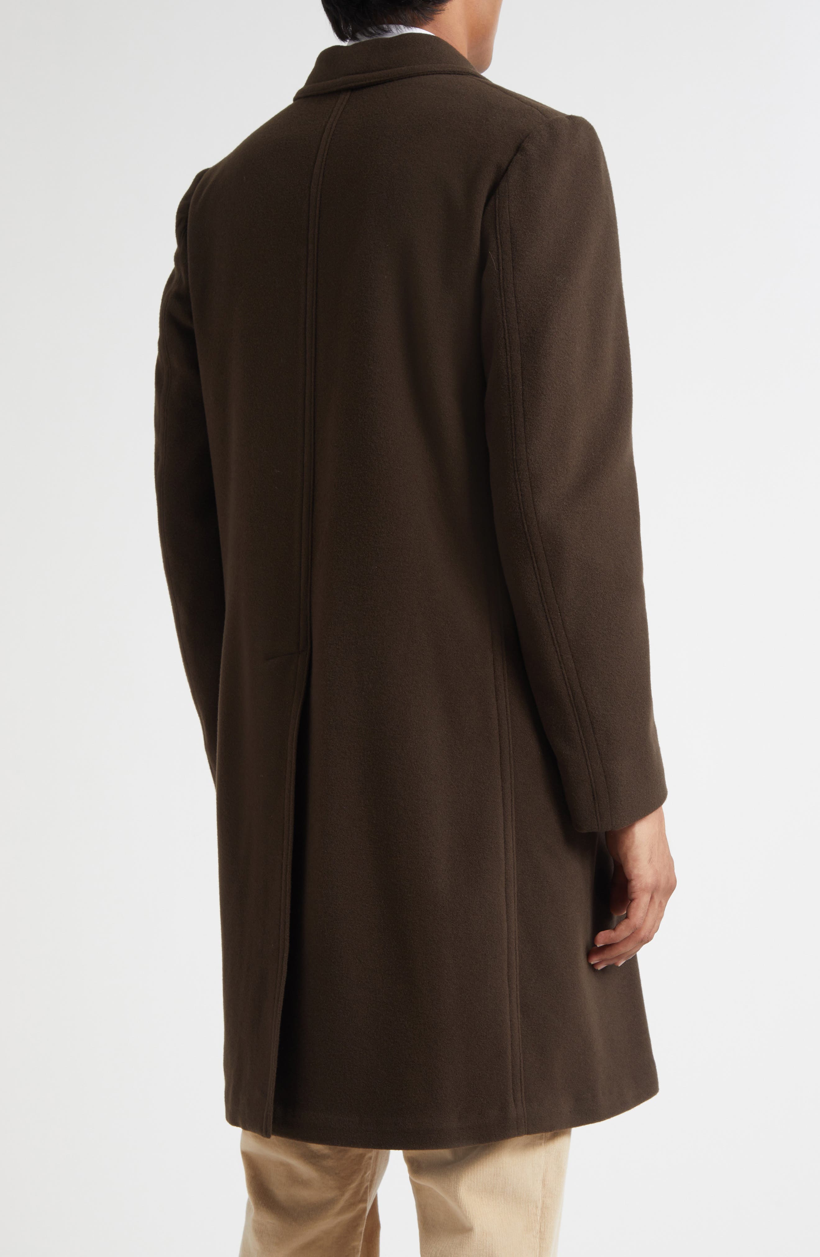 Dodge Double Breasted Virgin Wool Coat - image 2