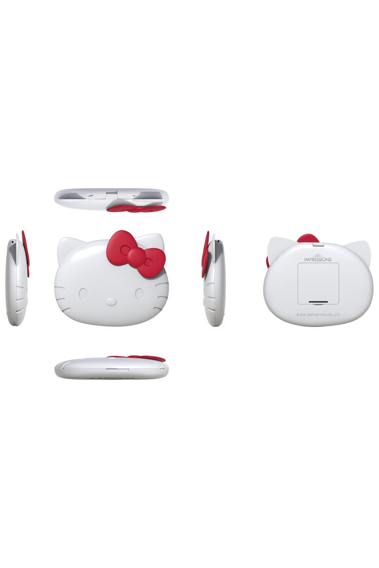 Hello Kitty Kawaii Battery Compact Mirror, Alternate, color, White