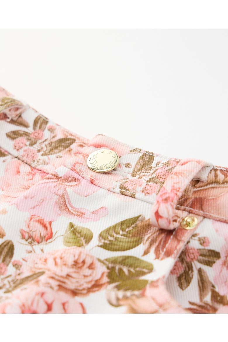 Camellia Denim Jeans, Alternate, color, Floral