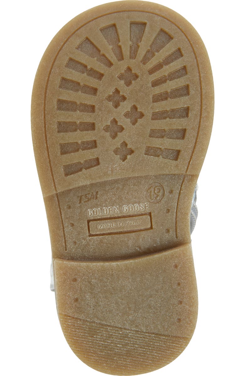 Golden Goose Kids' Wish Star Western Boot, Alternate, color, Silver