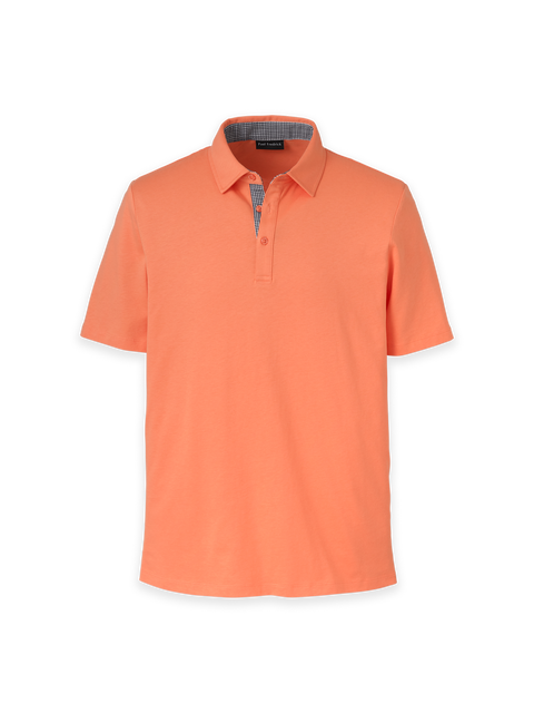 Mercerized Cotton Three Button Polo