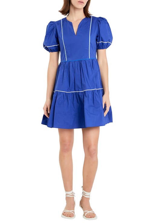 Tiered Cotton Dress