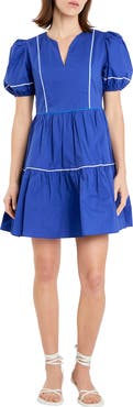 English Factory Tiered Cotton Dress