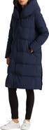 Lauren Ralph Lauren Pillow Hood Longline Down & Feather Jacket