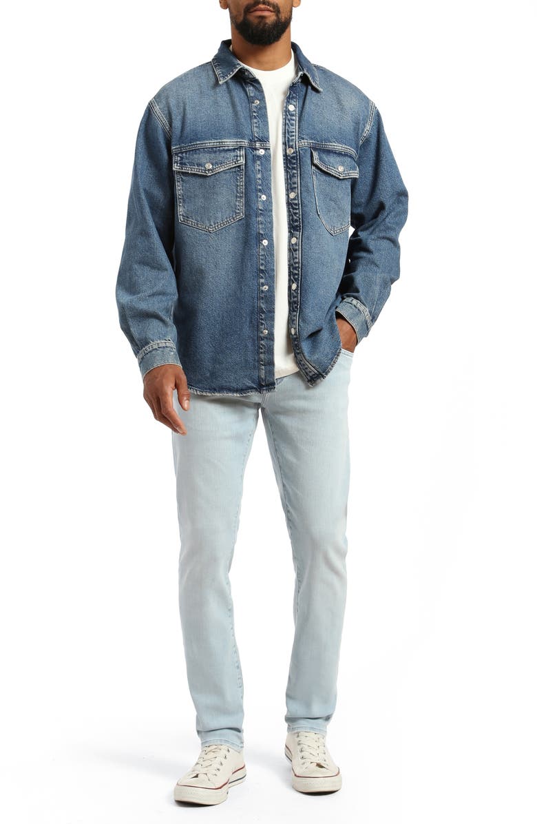 Mavi Jeans Jake Slim Fit Jeans, Alternate, color, Bleached Tonal Organic Vintage