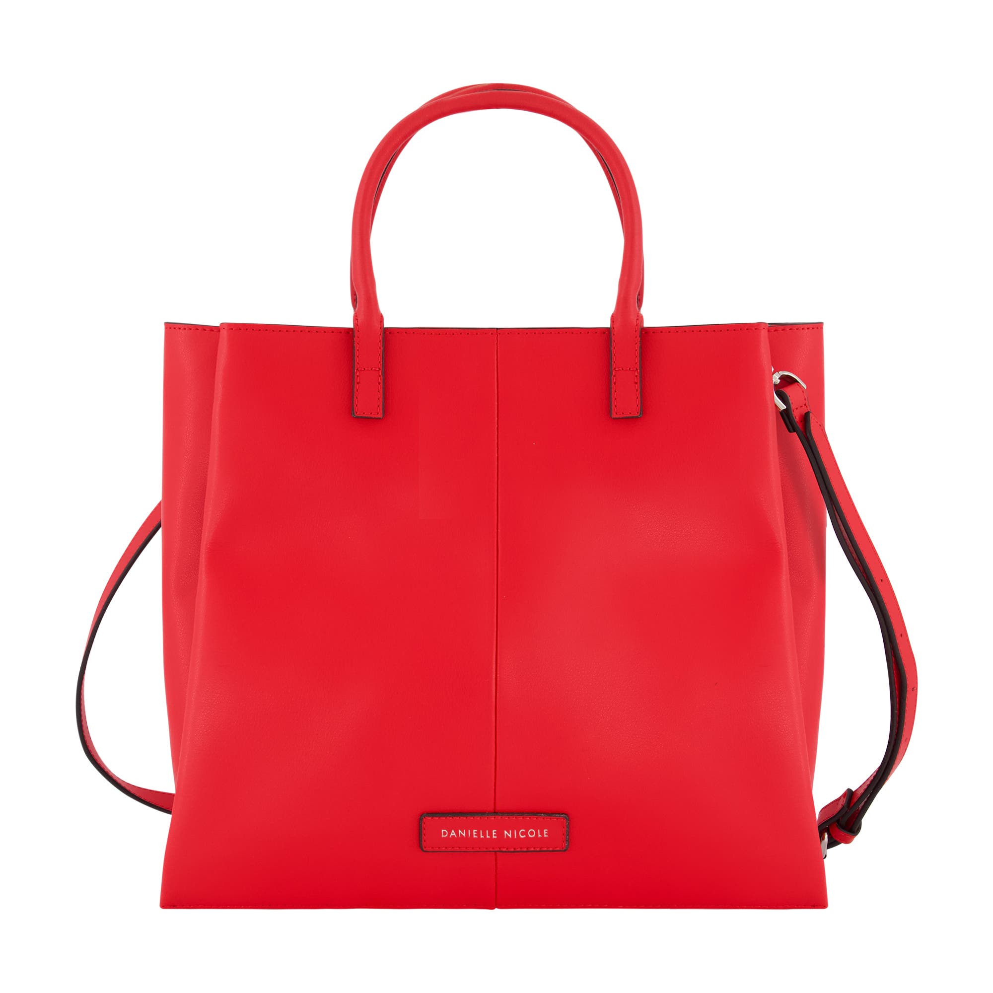 Danielle Nicole Everly Tote Genuine Leather, Alternate, color, Red