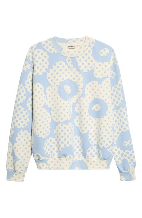Leiot Unikko Kioski Polka Dot Flower Sweater