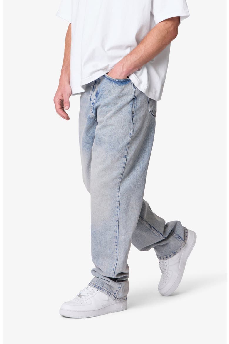 Baggy Denim Jeans, Alternate, color, LIGHT SAND WASHED BLUE