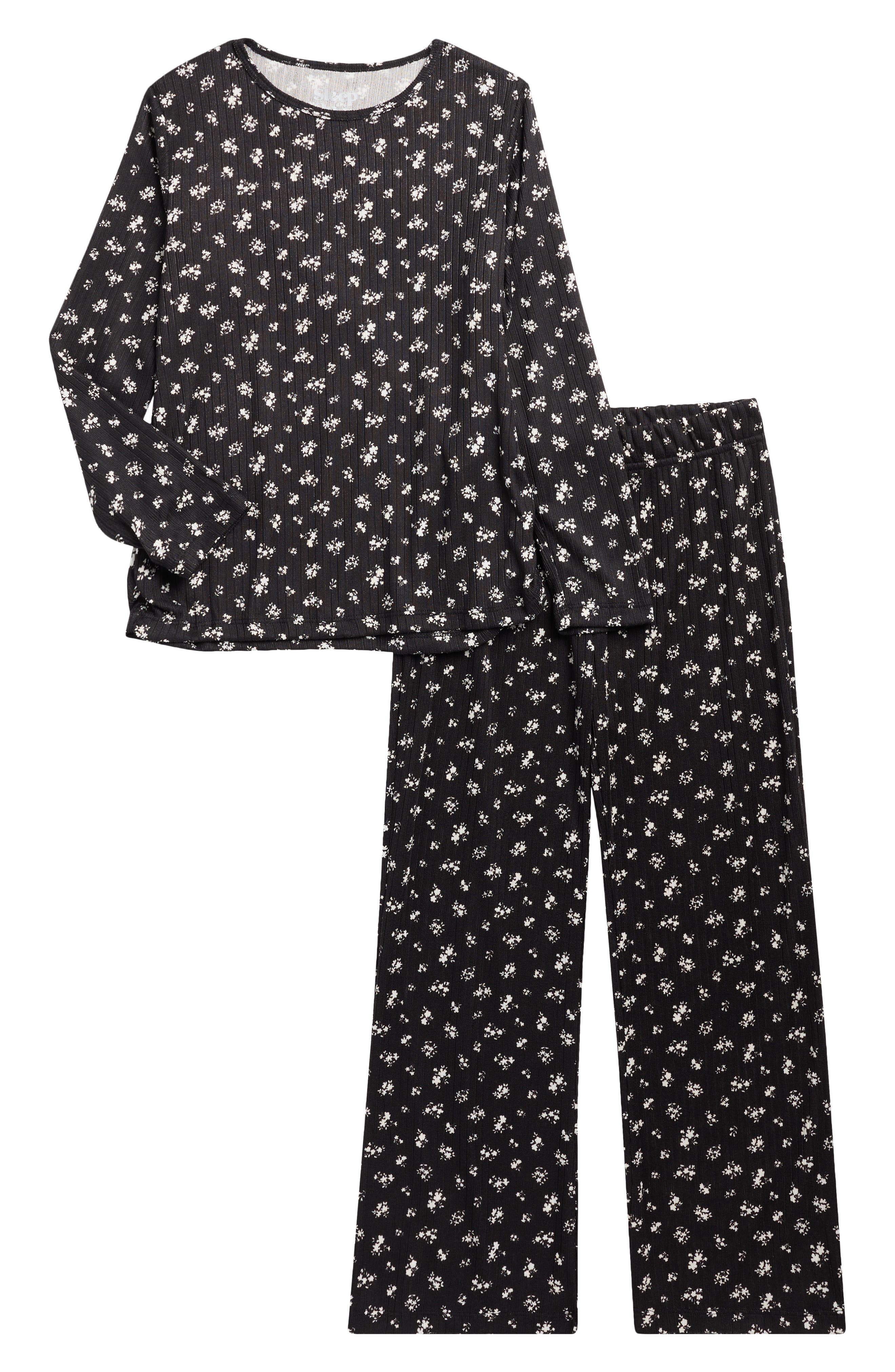 SLEEP ON IT Kids' Two-Piece Rib Pajamas