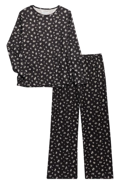 Kids' Two-Piece Rib Pajamas (Big Kid)