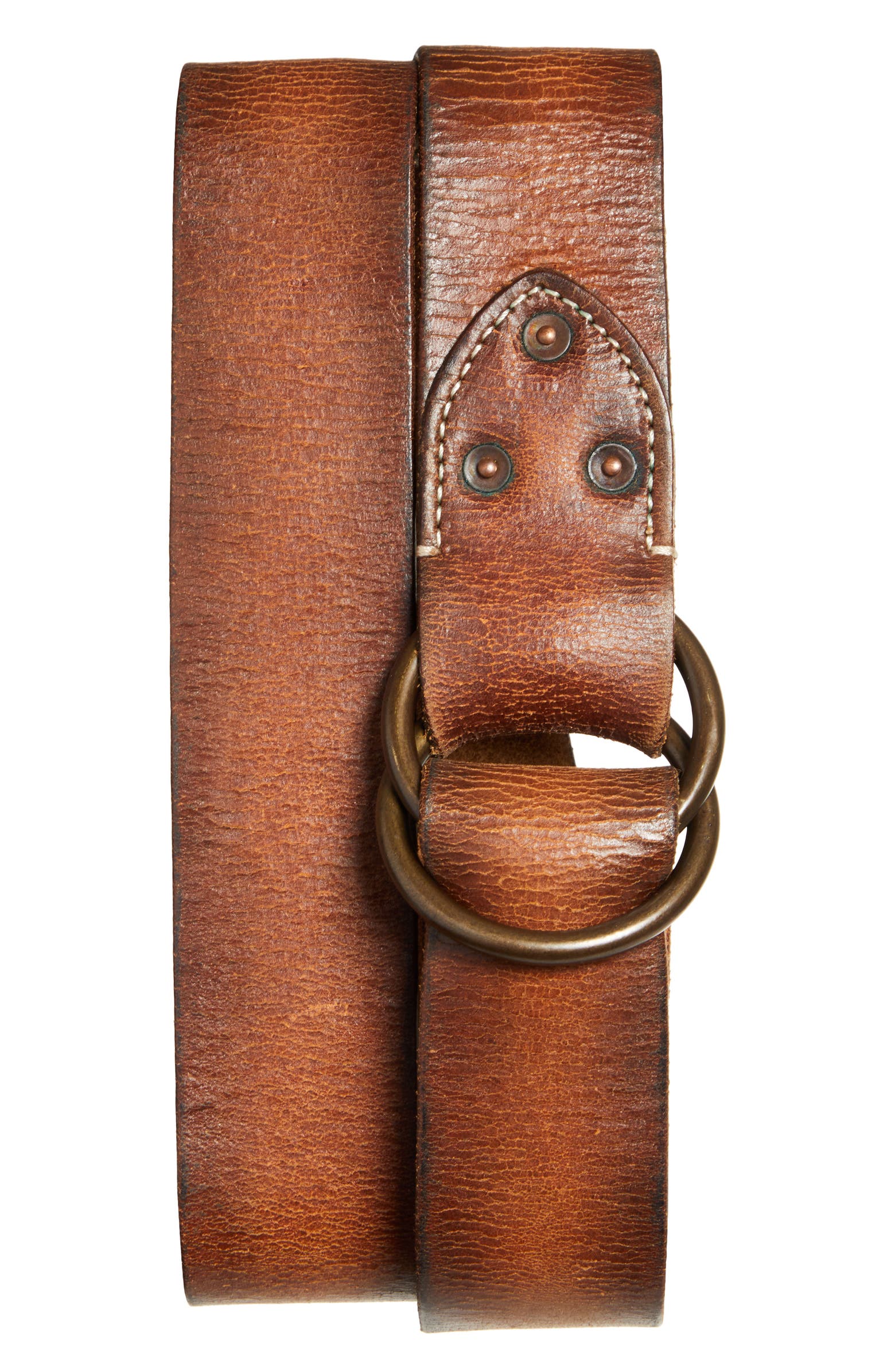 Double R Belt Double RL Double O-Ring Leather Belt | Nordstrom