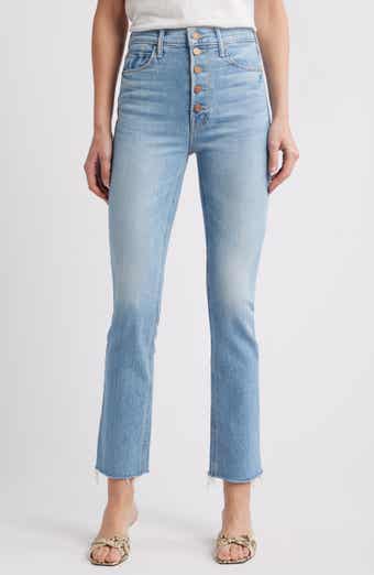 MOTHER The Rambler Raw Hem Ankle Straight Leg Jeans | Nordstrom MOTHER The Rambler Raw Hem Ankle Straight Leg Jeans | Nordstrom