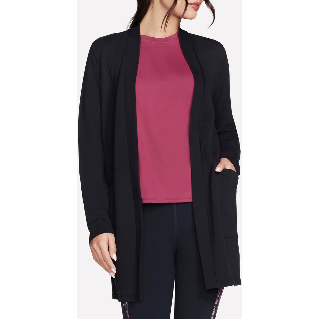 Skechers Skechluxe Elevate Cardigan In Animal Print