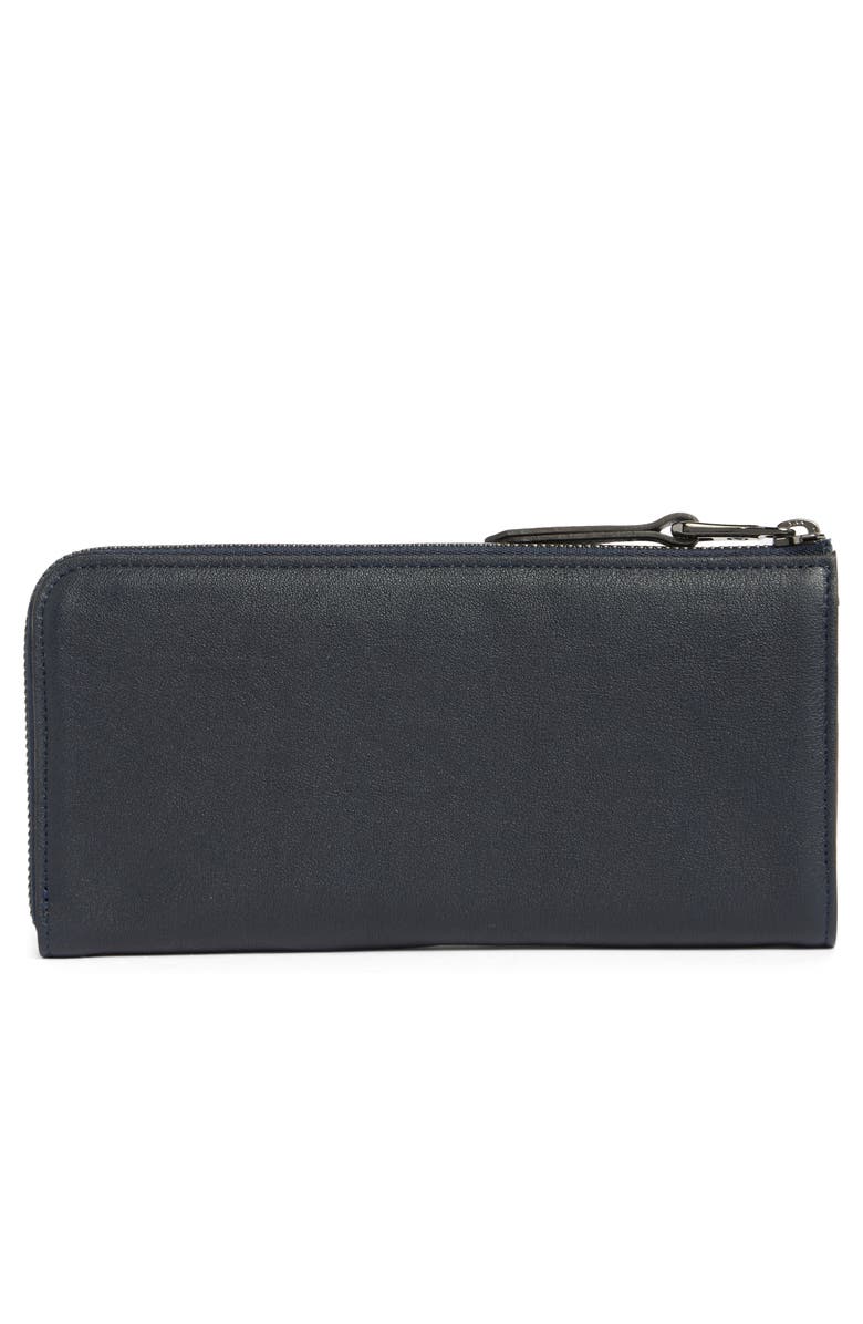Le Pliage Cuir Zip Around Wallet