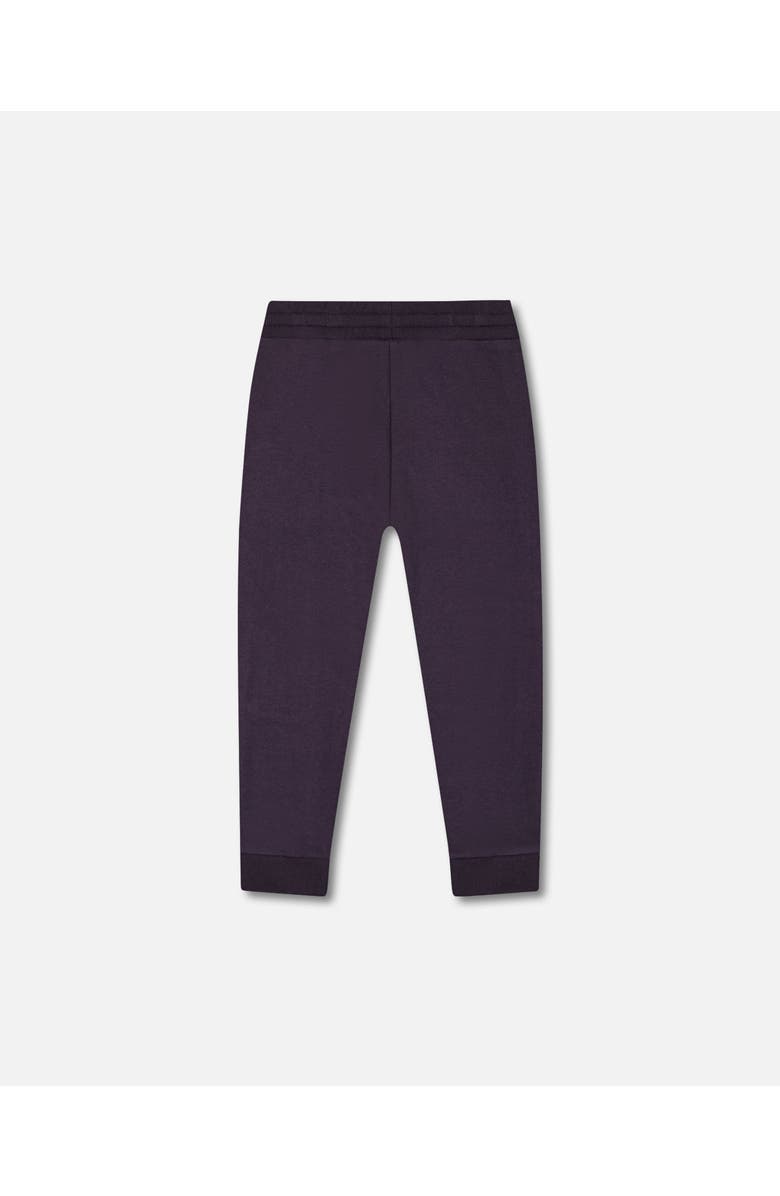 Deux par Deux Little Boy's Jogger Sweatpants Dark Gray, Alternate, color, Dark Gray