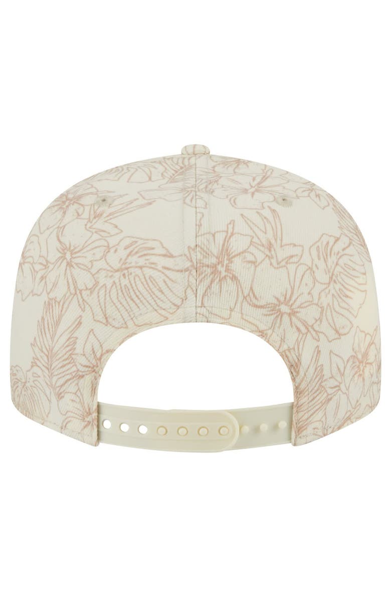 New Era Men's New Era Cream Boston Red Sox Spring Training Leaf 9FIFTY Snapback Hat, Alternate, color, 