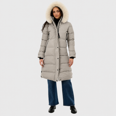 Quilted Maxi Long Jacket