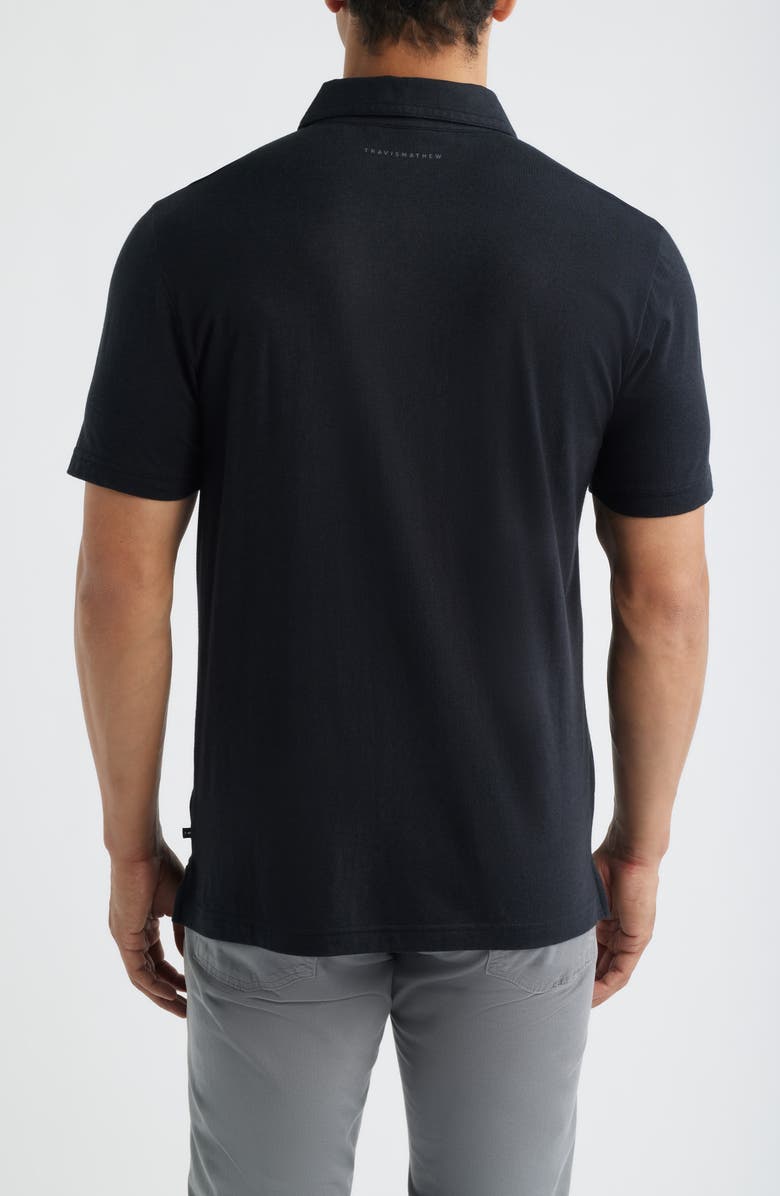 TravisMathew The Cloud Polo, Alternate, color, Black