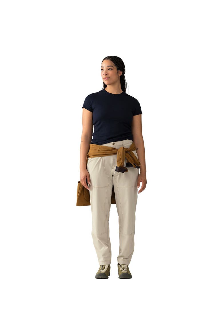 Ribbed Merino T-Shirt - Women's, Alternate, color, Woad