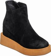 ANTELOPE Suede Platform Wedge Boot