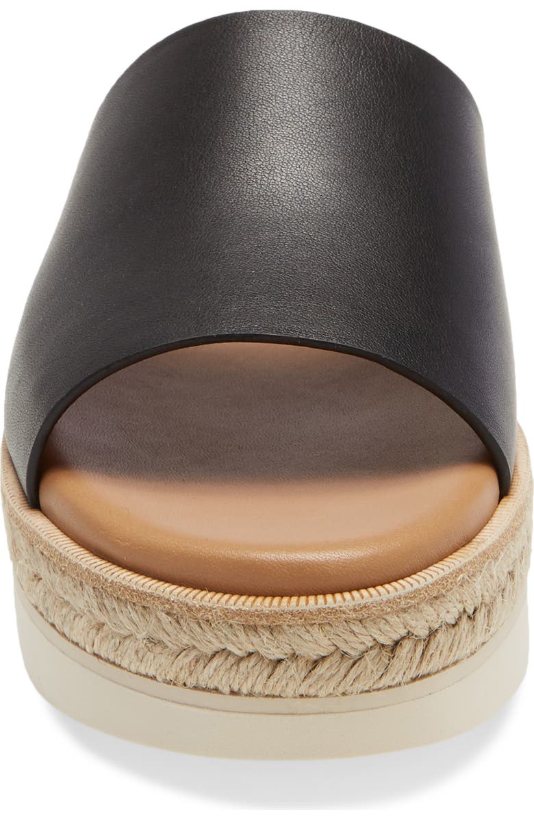 Aquatalia Shayna Espadrille Platform Slide Sandal, Alternate, color,