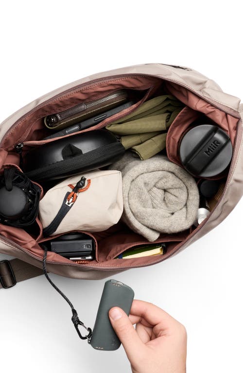 Bellroy Laneway Crescent Crossbody Bag In Brown