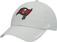 '47 Women's '47 Pewter Tampa Bay Buccaneers Miata Clean Up Primary Adjustable Hat