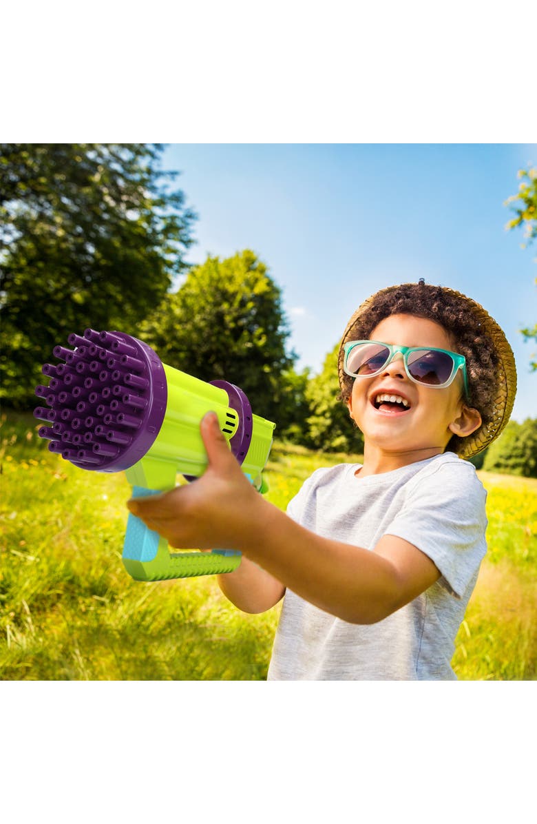 Kid Galaxy 15 Inch Supersized Bubble Blaster, Alternate, color, Multicolored