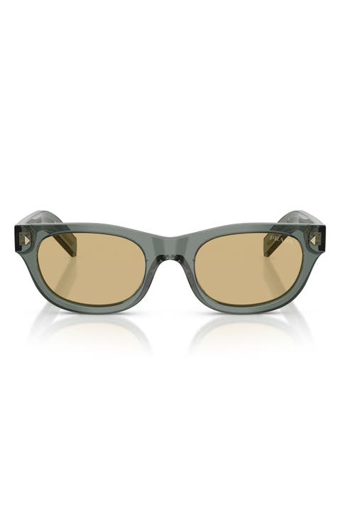 52mm Cat Eye Sunglasses