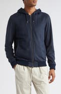 Herno Mèlange Zip Hoodie