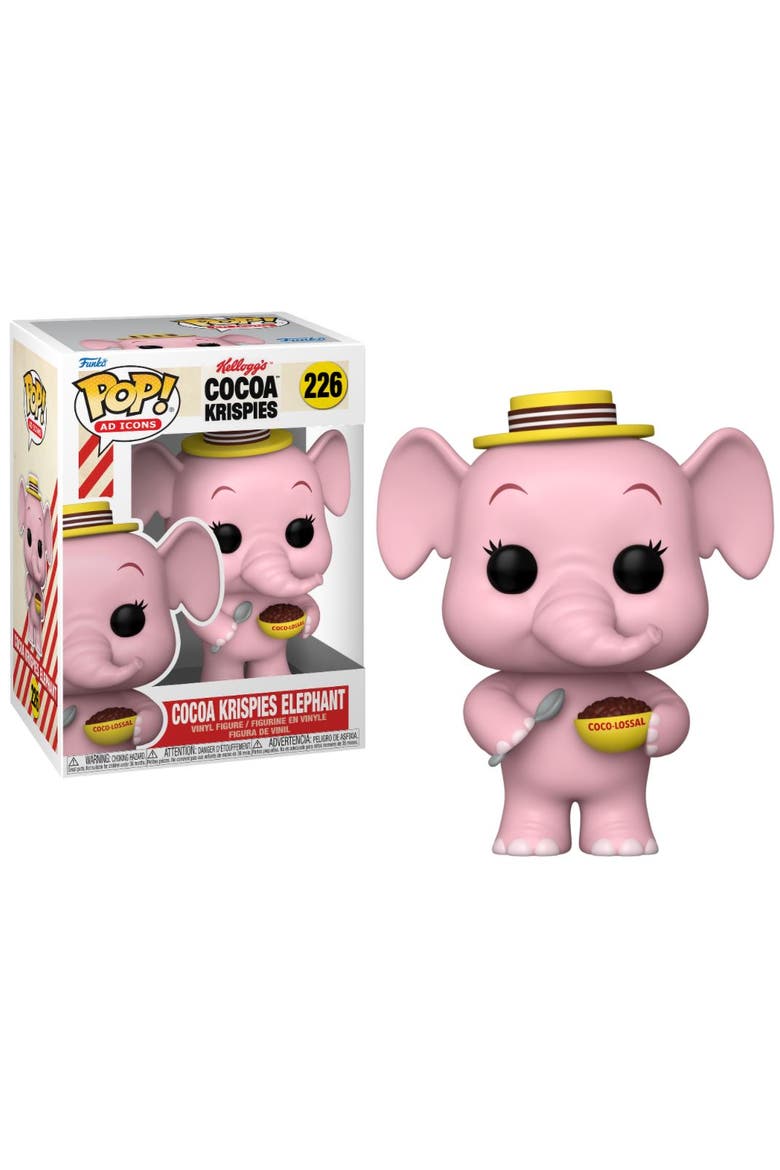 Coco Krispies Elephant (Kellogg's) Funko Pop! Icon, Main, color, Pink