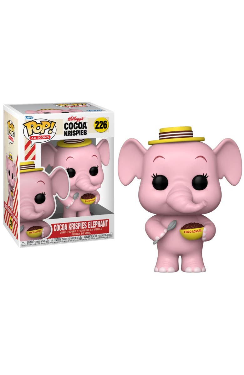 Funko Coco Krispies Elephant (Kellogg's) Funko Pop! Icon, Main, color, Pink