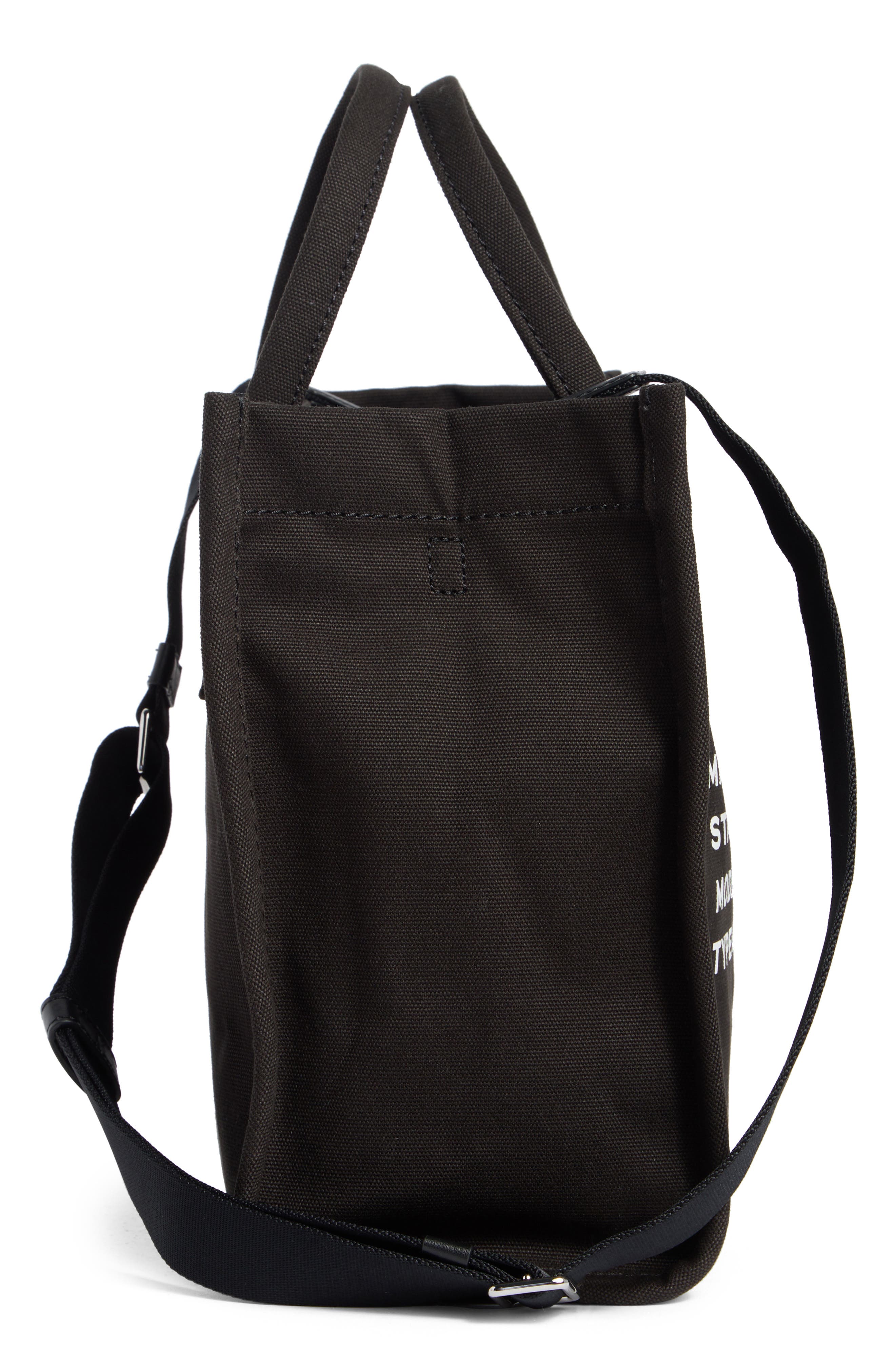 Marc Jacobs Medium Canvas Standard Supply Tote, Alternate, color, Black