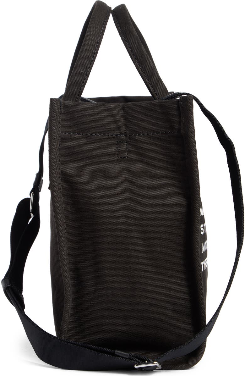 Marc Jacobs Medium Canvas Standard Supply Tote, Alternate, color, Black
