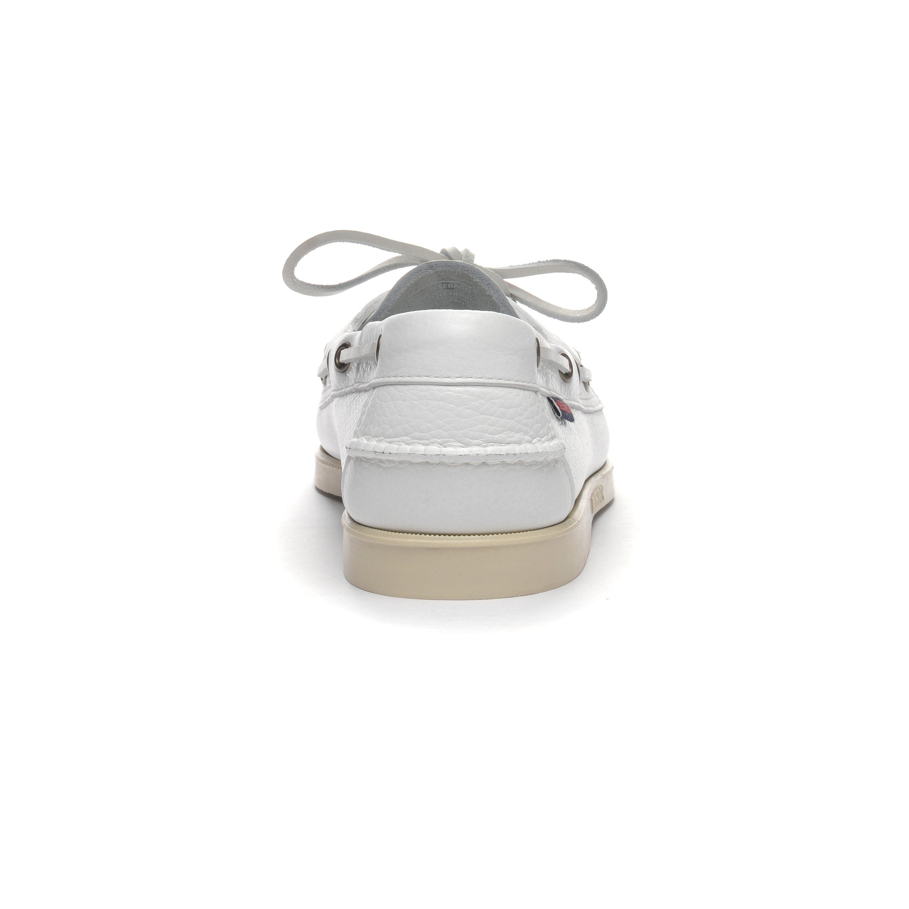 Sebago Portland Martellato Boat Shoes, Alternate, color, White