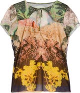 Desigual Cutout Mesh T-Shirt