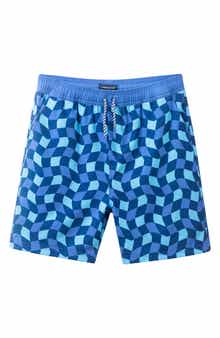 Andy & Evan Kids' Floral Print Volley Swim Shorts