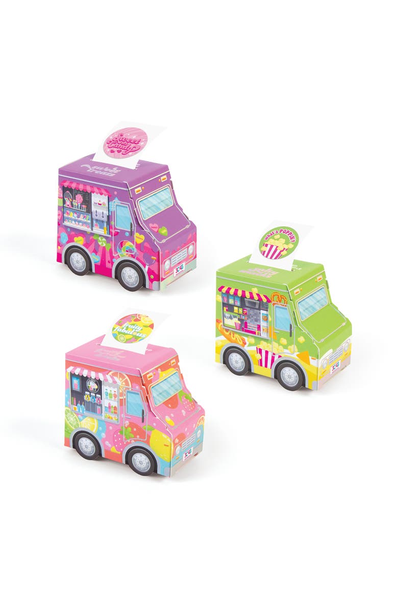 Food Truck Festival Sticker Set, Kid Age 6+, Alternate, color, Multicolored