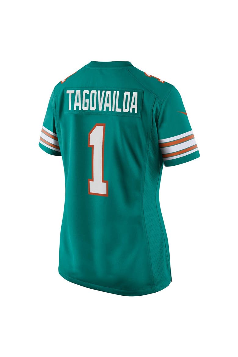 Women's Nike Tua Tagovailoa Aqua Miami Dolphins Alternate Game Jersey, Alternate, color, Aqua