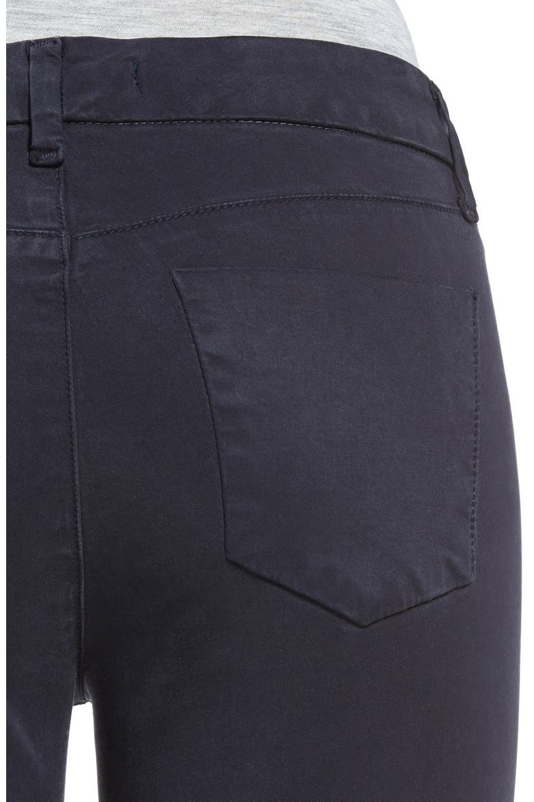 High Waist Ankle Super Skinny Jeans, Alternate, color, DARK NAVY