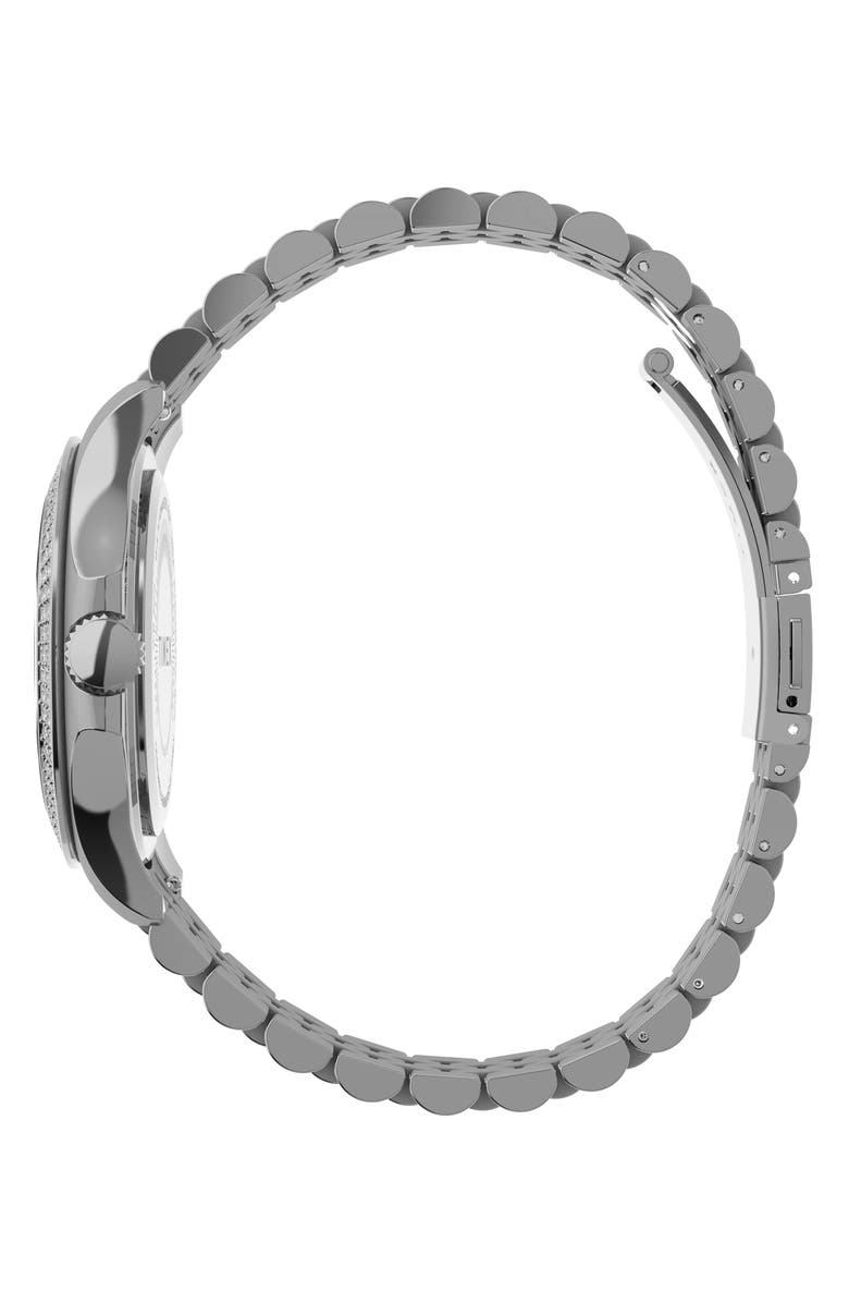 Timex<sup>®</sup> Kaia Crystal Bracelet Strap Watch, 40mm, Alternate, color,
