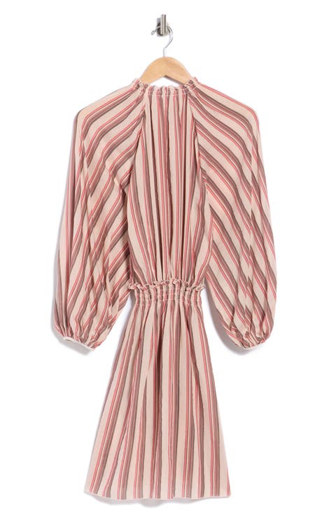 Smocked Long Sleeve Dress