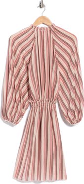 Longchamp Smocked Long Sleeve Dress