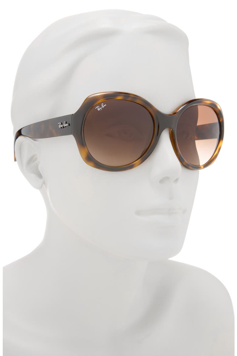 57mm Round Sunglasses, Alternate, color, HAVANA