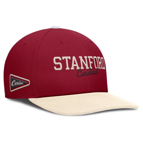 Men's Nike Cardinal/Cream Stanford Cardinal Pro Legacy Script Snapback Hat