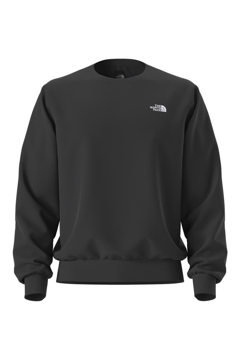 Evolution Crewneck Sweatshirt, Main, color, TNF BLACK