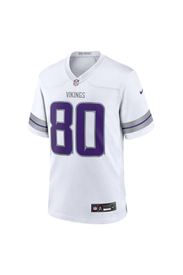 Men's Nike Cris Carter White Minnesota Vikings Alternate Retired Player Game Jersey, Alternate, color, White