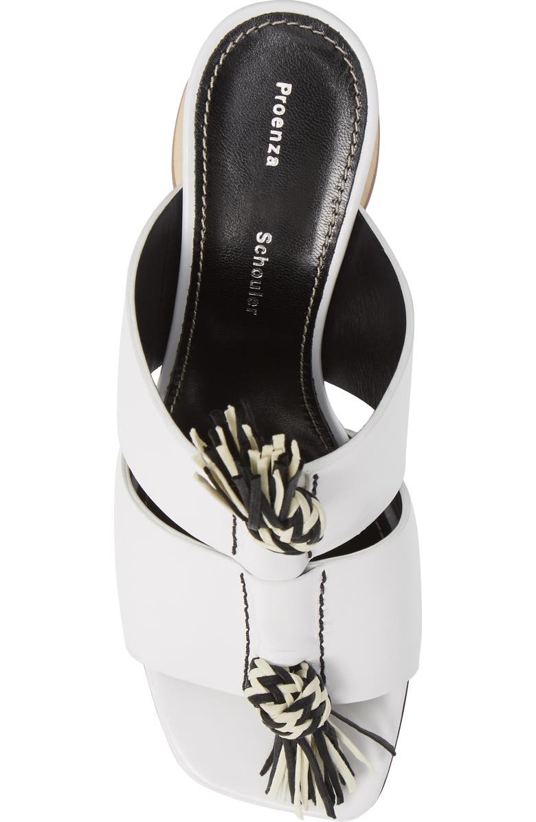 Proenza Schouler Cylinder Heel Slide Sandal, Alternate, color,